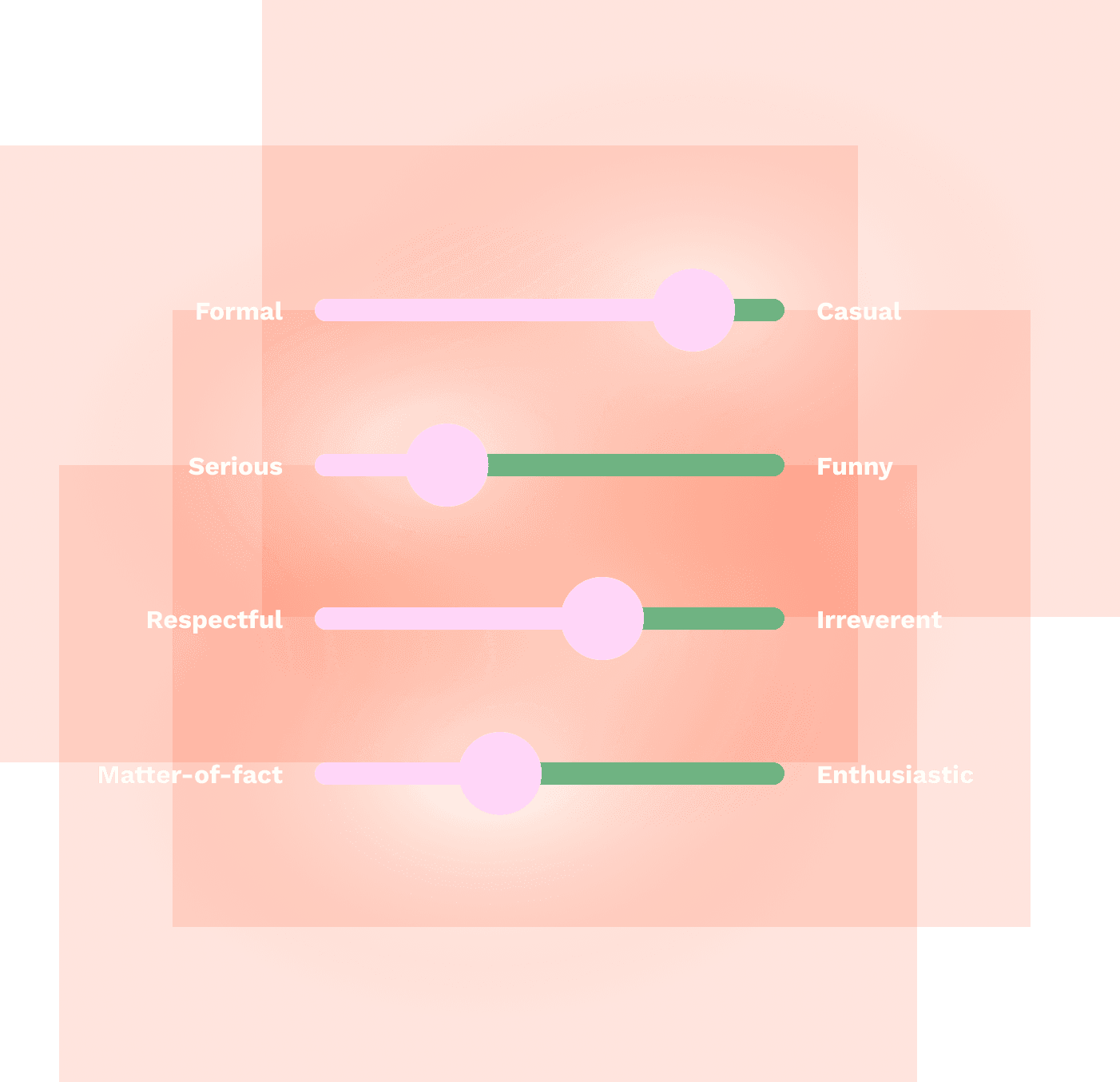 Set guidelines that match your brand