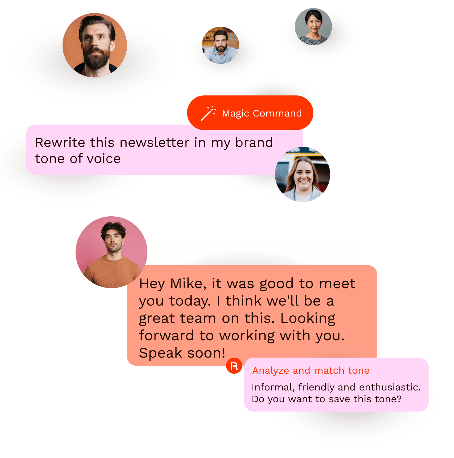 AI content that sounds like you, not a robot