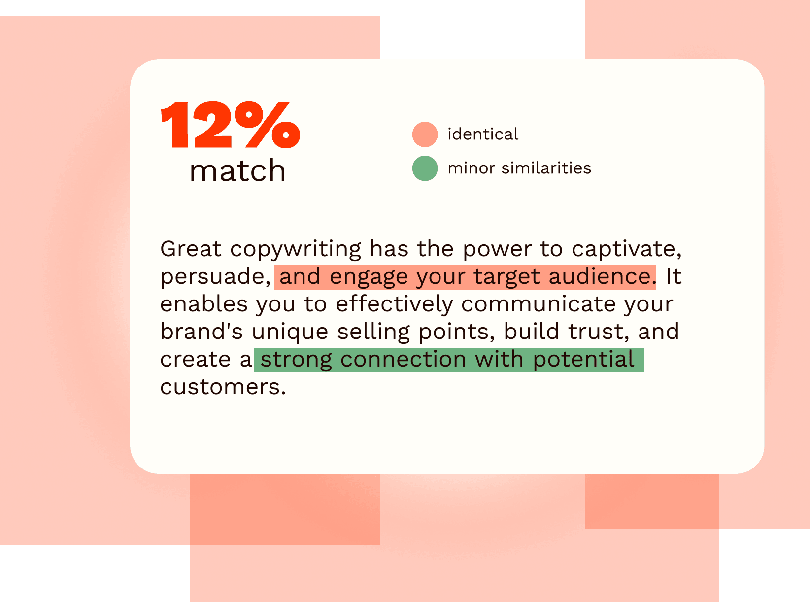 Keep plagarism in check