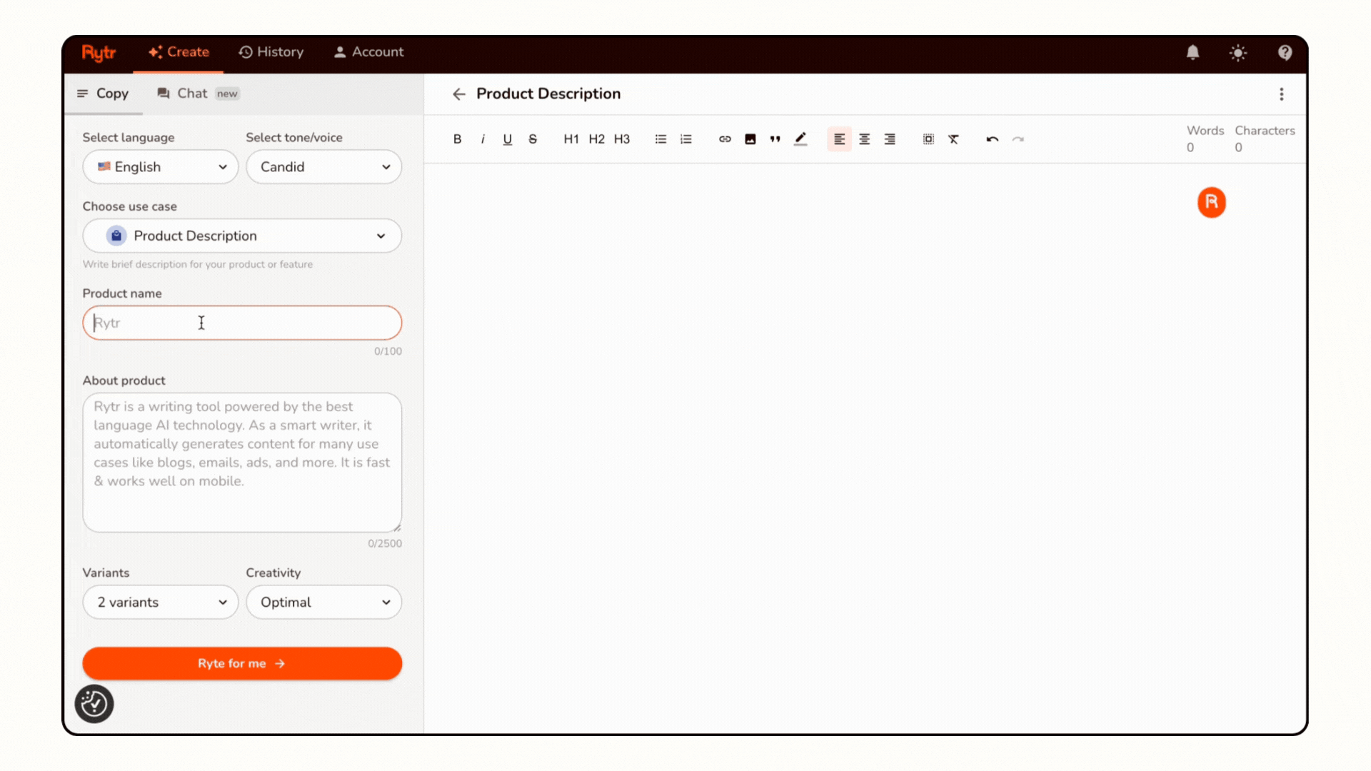 AI Product Description Generator