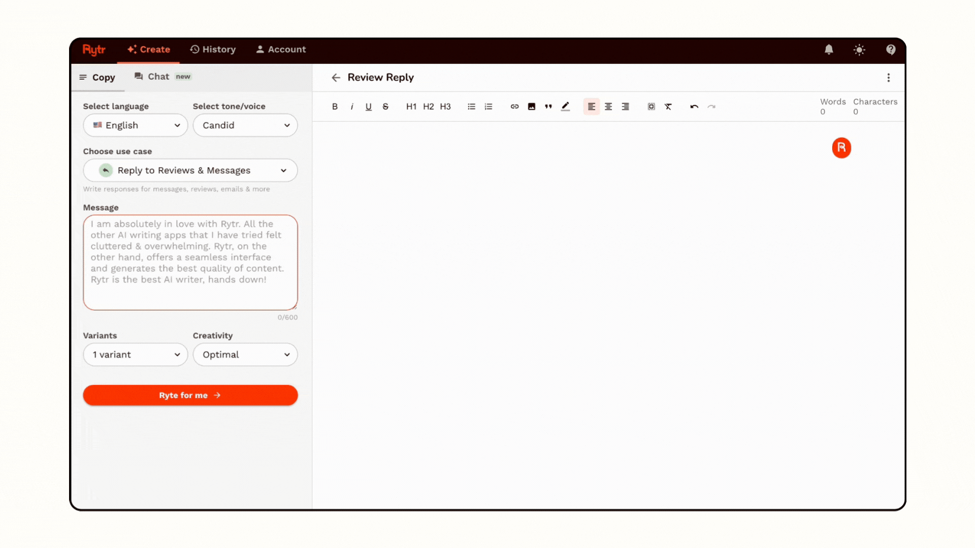 AI Response Generator