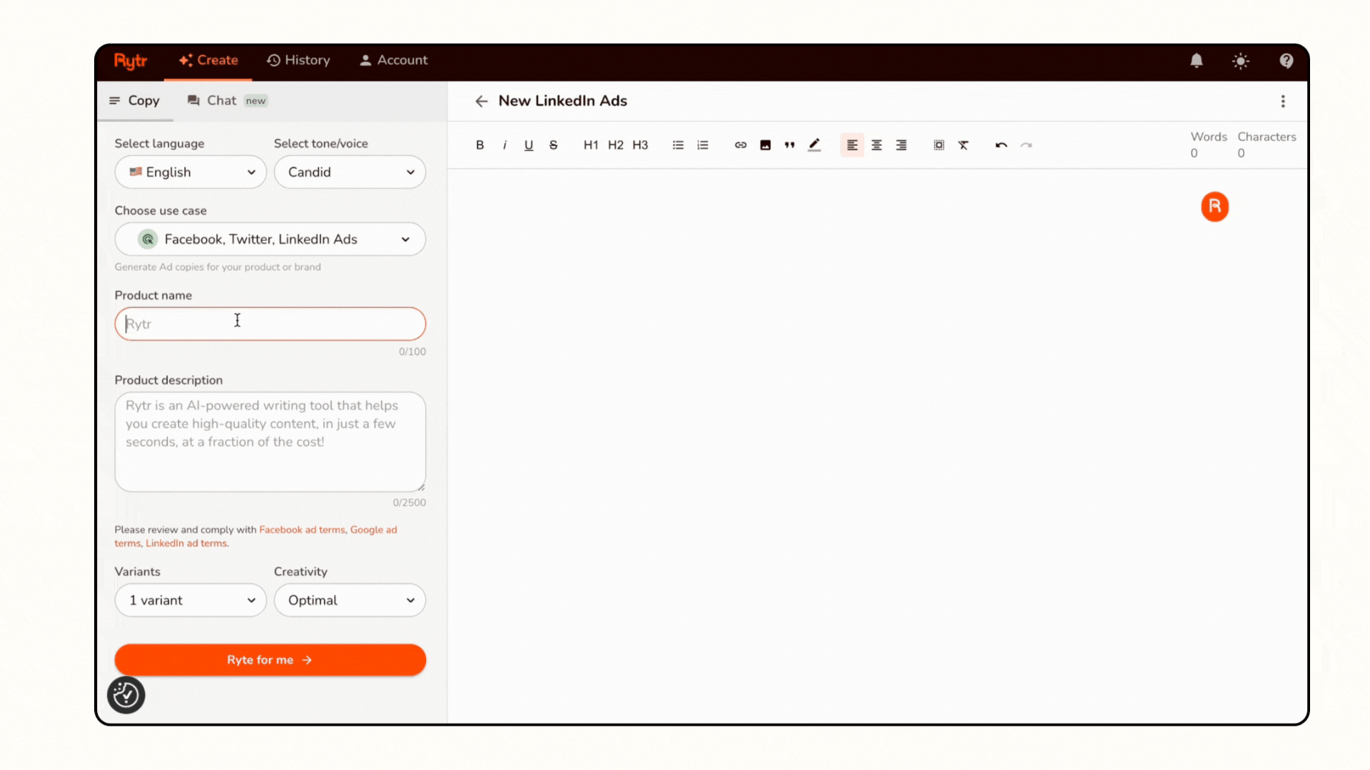 Social Media Ad Generator