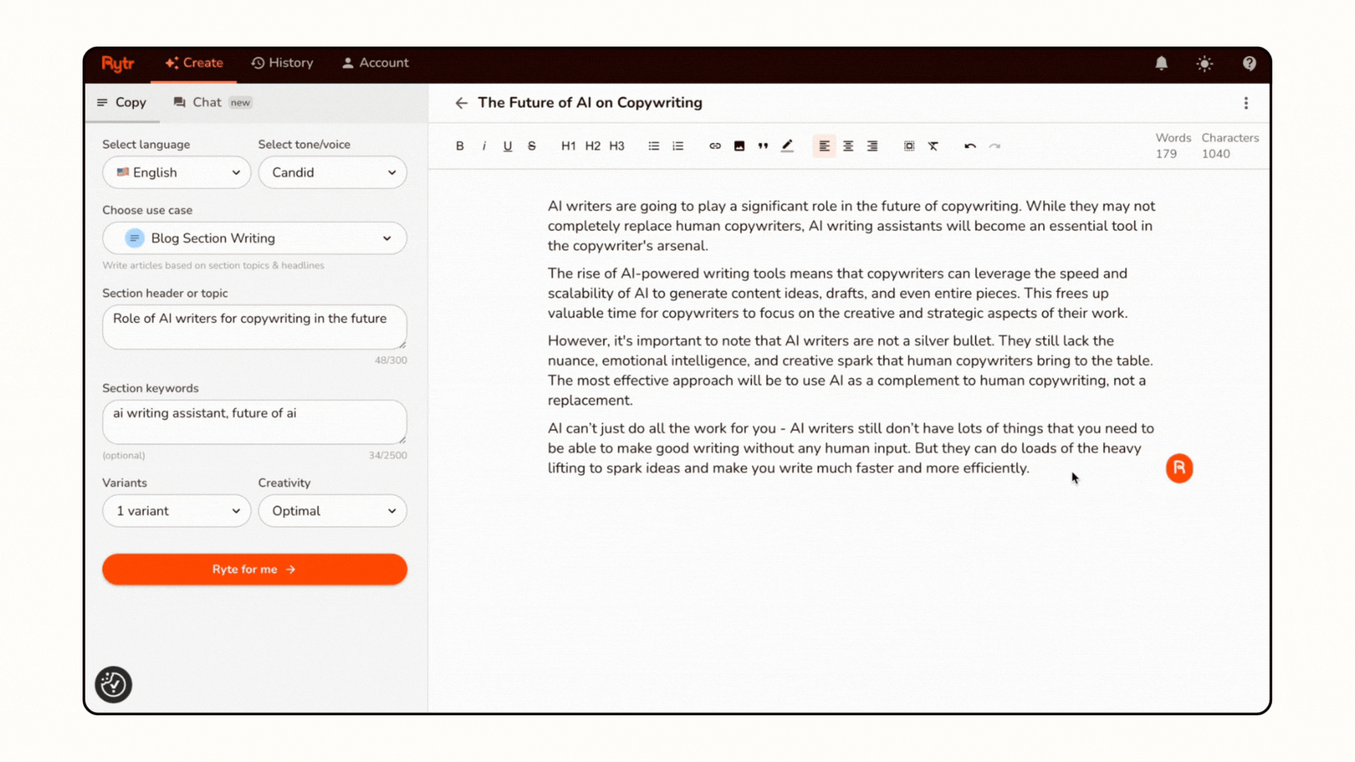 Rewording Generator